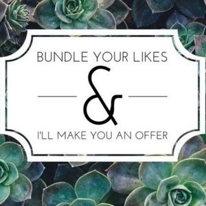 ⭐️BUNDLE YOUR LIKES!⭐️